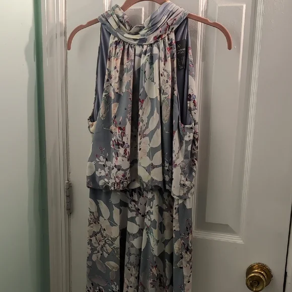 Adrianna Papell Multicolor Floral Dress - Picture 8 of 8